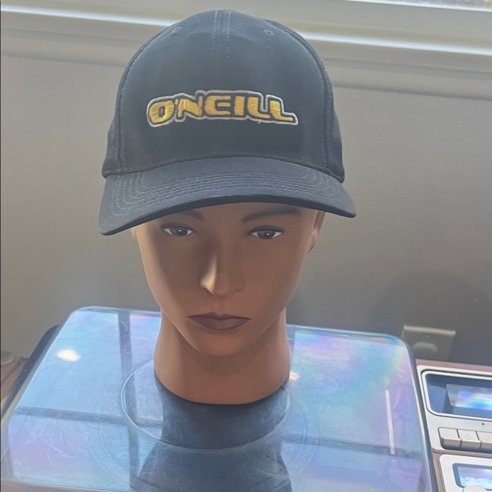 O'Neill Black and Yellow Logo Cap